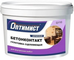 Бетоноконтакт Оптимист сцепляющая для нар, и внутрен. работ 3 кг 