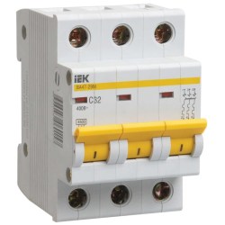 Электро выкл автоматический 3р 32а IEK 4.5кА С