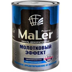 Эмаль декорот с молотковым эффектом бронза 0,8кг  РАДУГАМАЛЕР