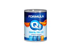 Эмаль ПФ-115 Formula Q8 ярко-зеленая ф.0,9 кг 