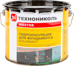 Мастика гидроизоляция для фундамента AquaMast 3кг Технониколь