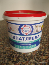Шпатлевка Русские узоры латексная д/вн.работ 18кг