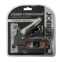 Степлер строительный  4-14 регул.силу удара JOBER