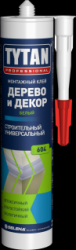 Жидкие гвозди "TYTAN"  д/дерева и декора(белый)  290мл